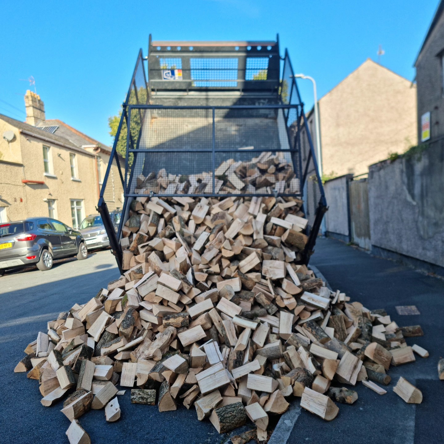 Quality firewood, we deliver logs right throughout South Wales